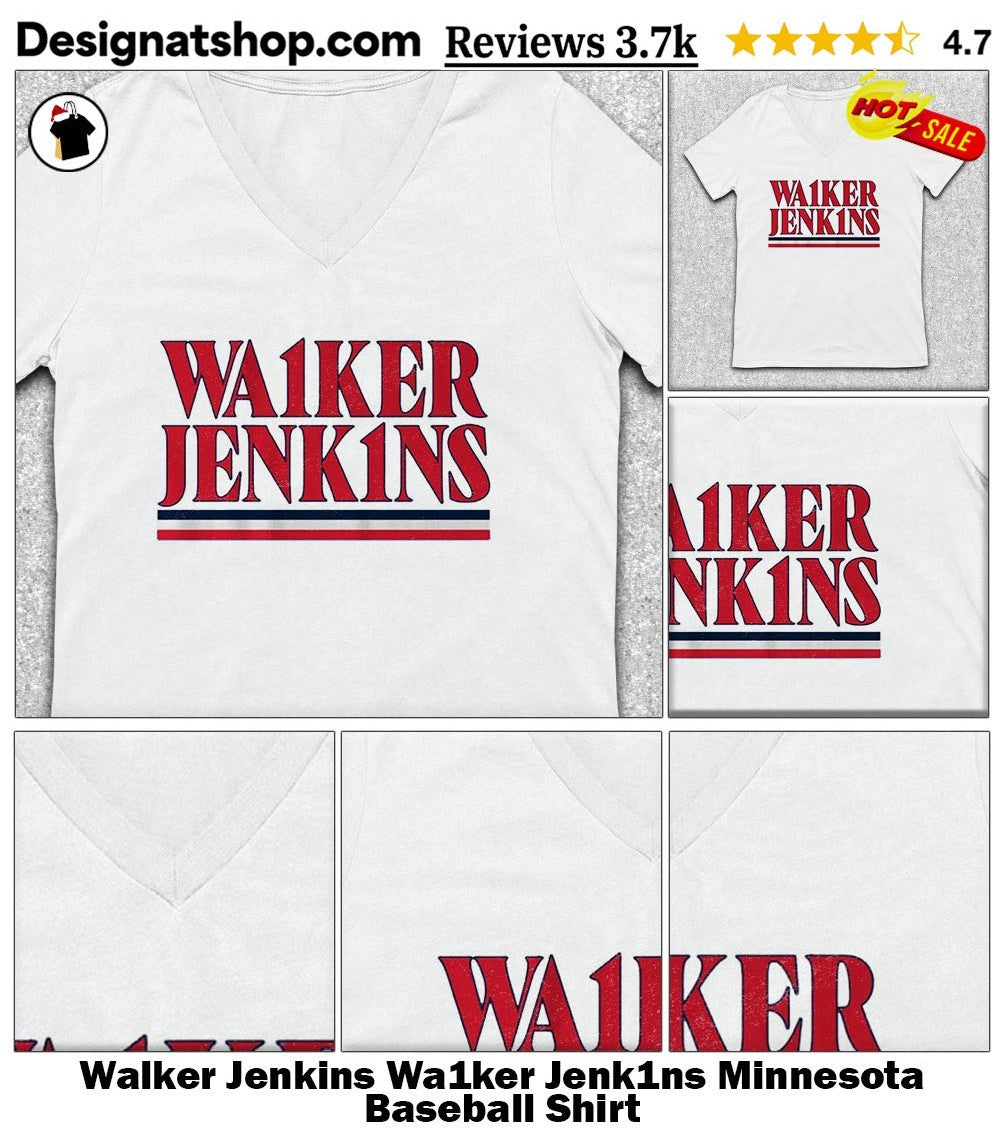 Walker Jenkins Wa1ker Jenk1ns Minnesota Baseball Shirt
