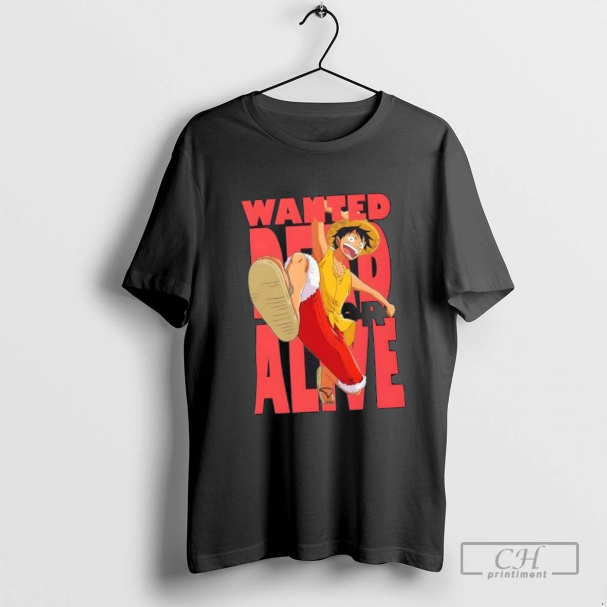 Wanted Dead Or Alive Anime Monkey D Luffy