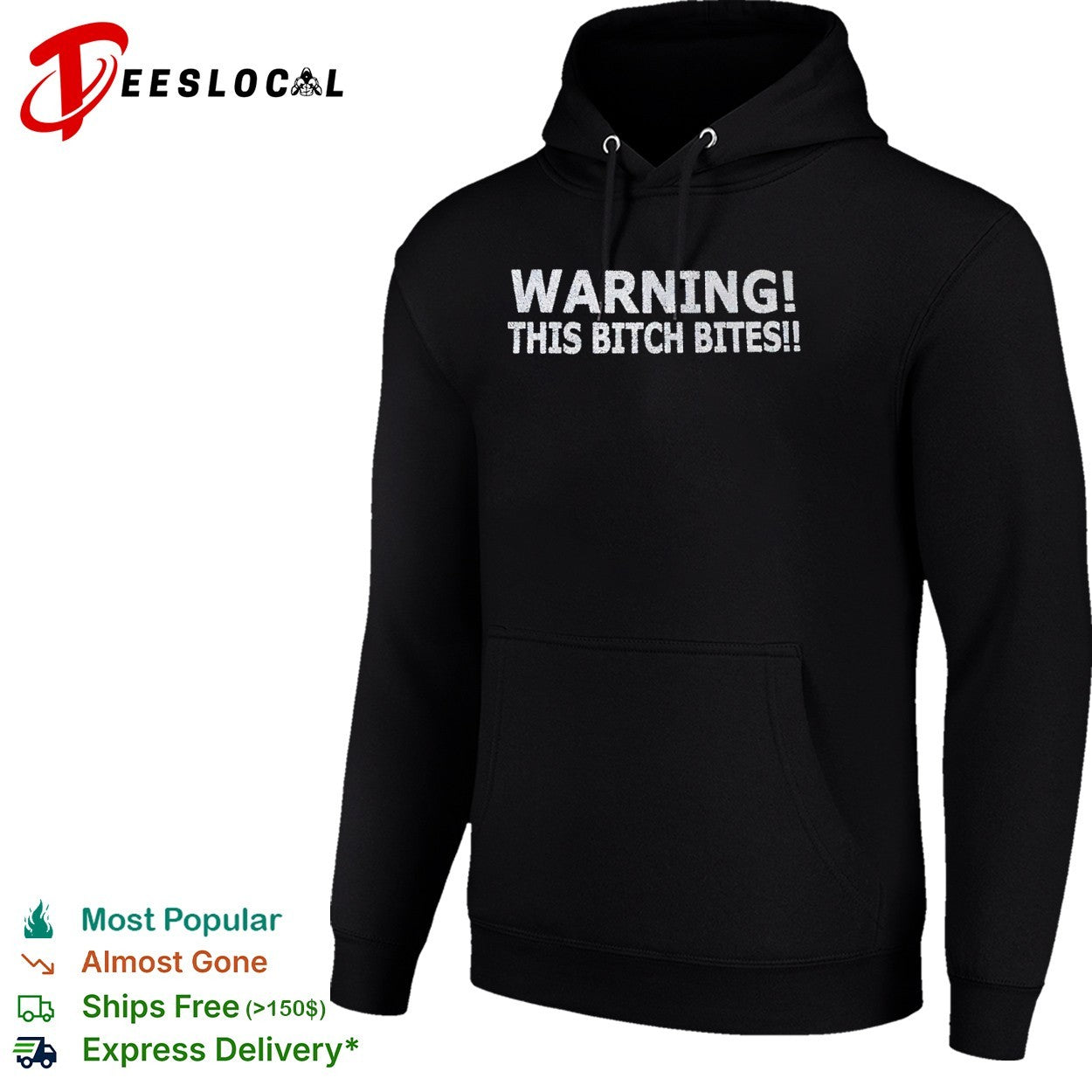 Warning this bitch bites shirt