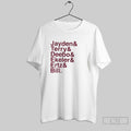 Washington Commanders Jayden Terry Deebo Ekeler Ertz Bill T Shirt