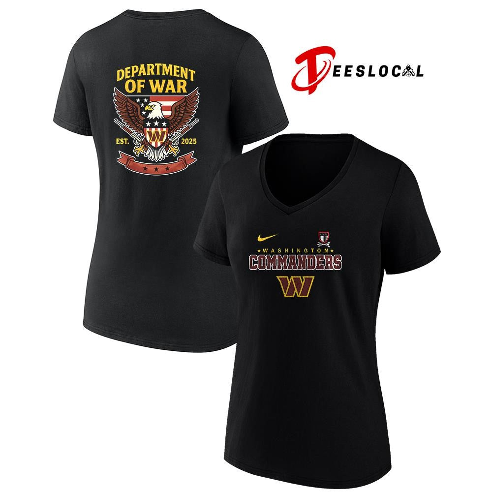 Washington Commanders x Department of War eagle logo shirt