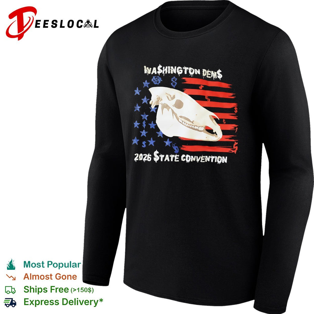 Washington Dems 2026 State Convention Horse Skull shirt