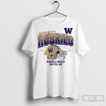 Washington Huskies Football Purple Reign Helmet Grid Shirt Tee