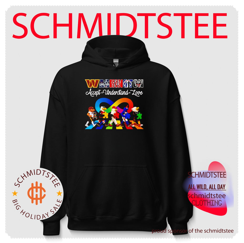 Washington Sports Teams Autism Awareness Accept Understand Love shirt