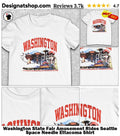 Washington State Fair Amusement Rides Seattle Space Needle Ettacoma Shirt