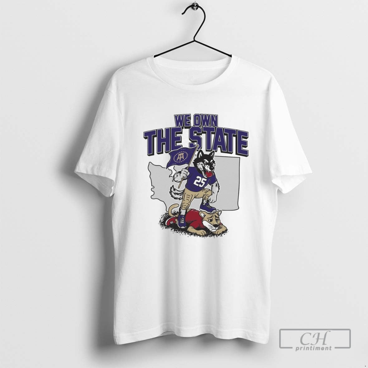 We Own The State Washington Huskies Beat Washington State Cougars Masco
