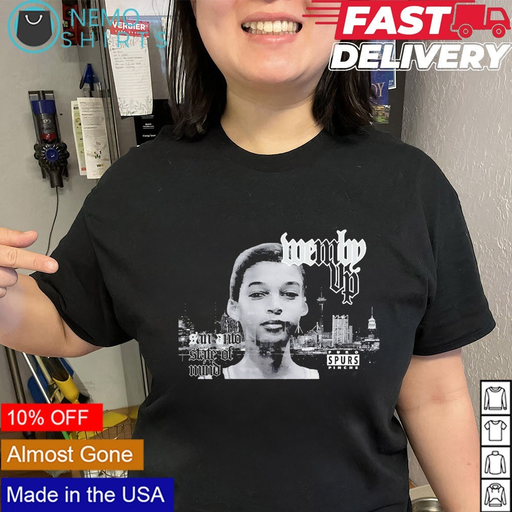 WeMVP San Antonio Spurs Victor Wembanyam shirt