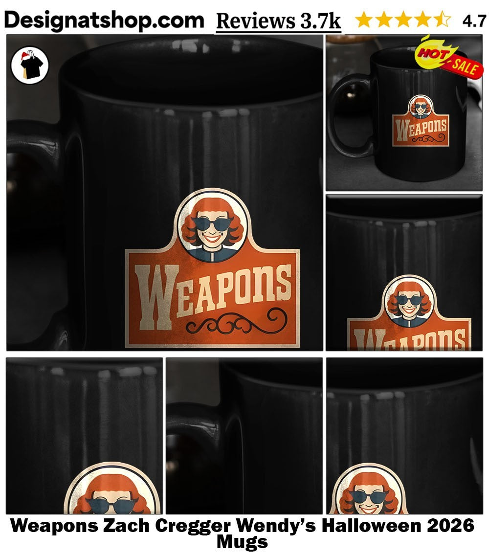 Weapons Zach Cregger Wendy’s Halloween 2026 shirt