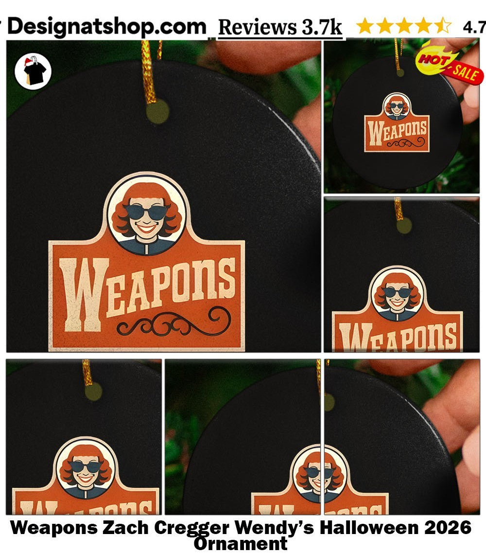 Weapons Zach Cregger Wendy’s Halloween 2026 shirt