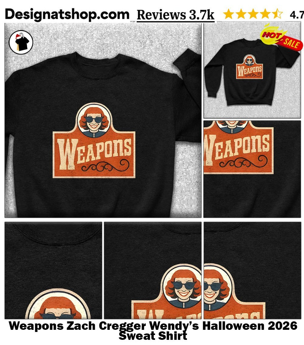 Weapons Zach Cregger Wendy’s Halloween 2026 shirt