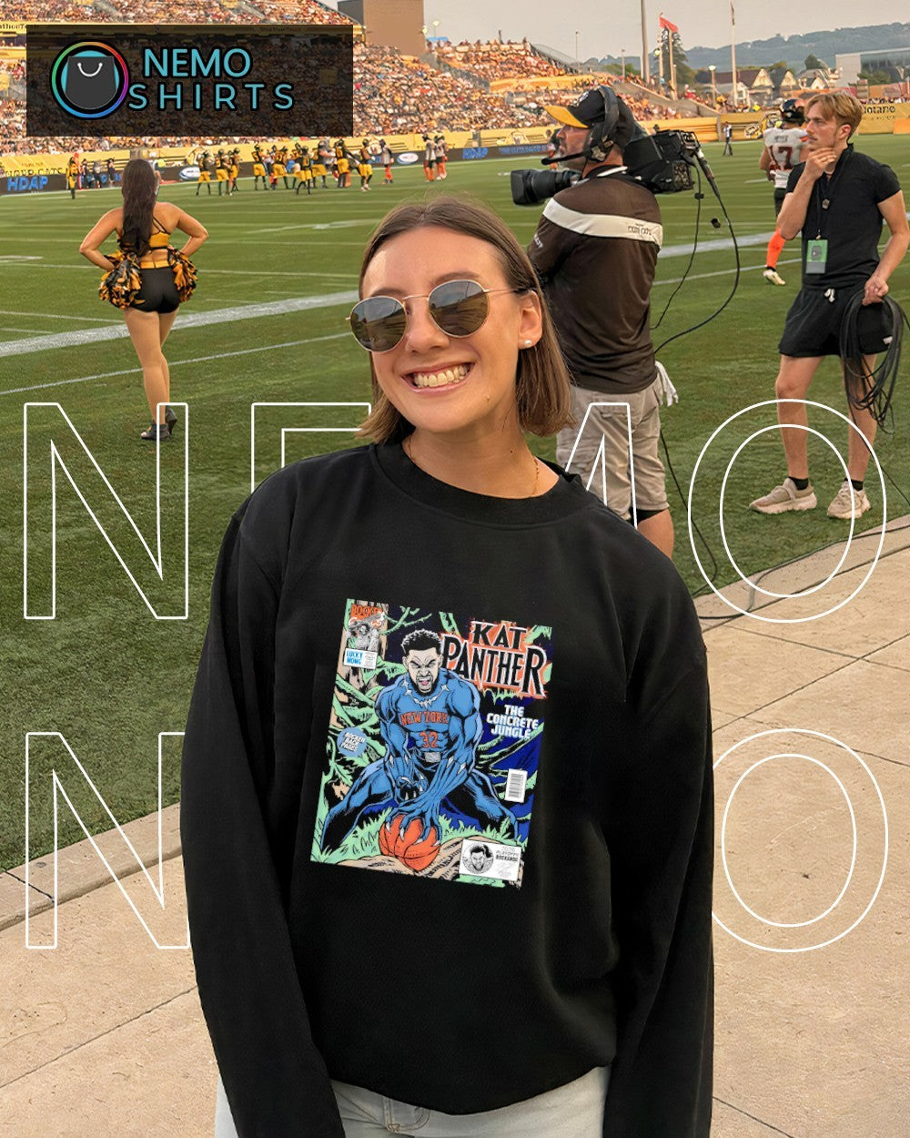 Welcome to the Jungle Kat Panther Karl-Anthony Towns NY Knicks shirt