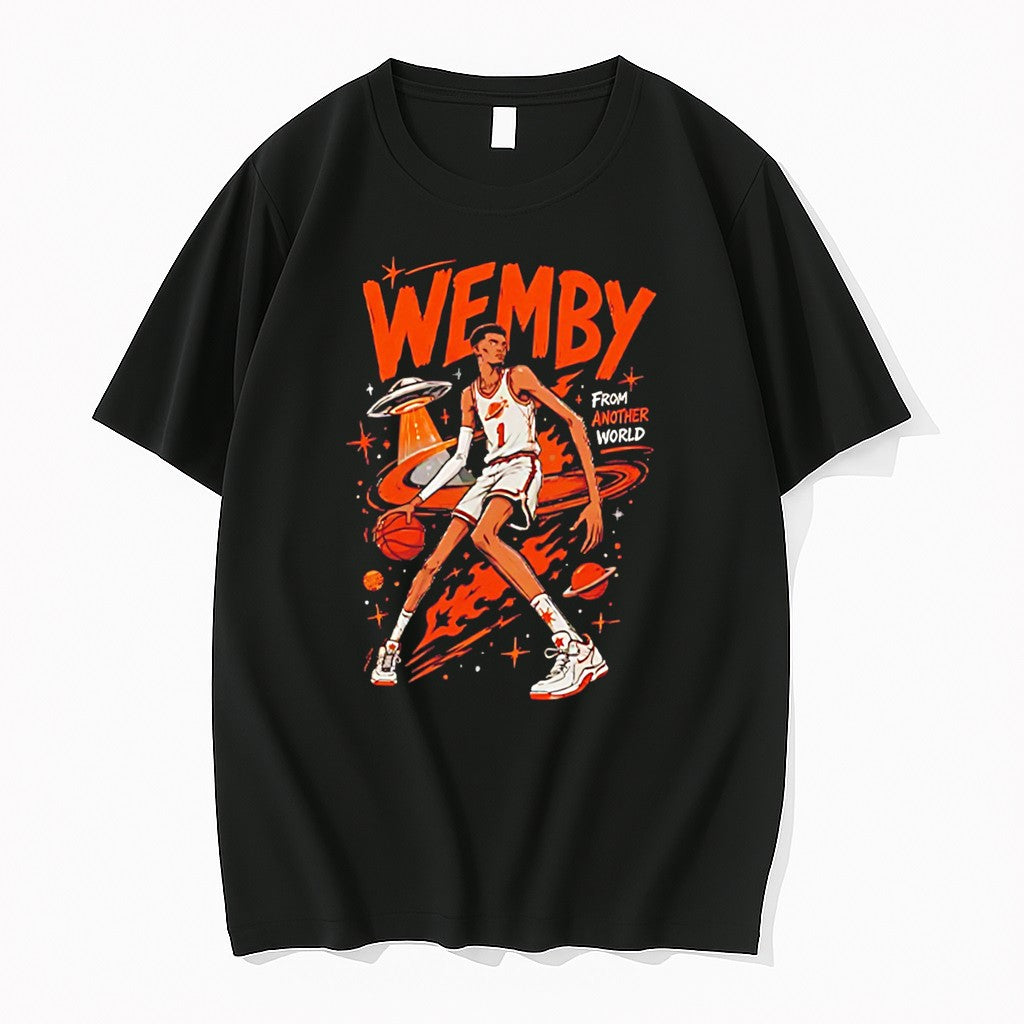 Wemby From Another World Victor Wembanyama San Antonio Spurs Tee Tshirts Sweater