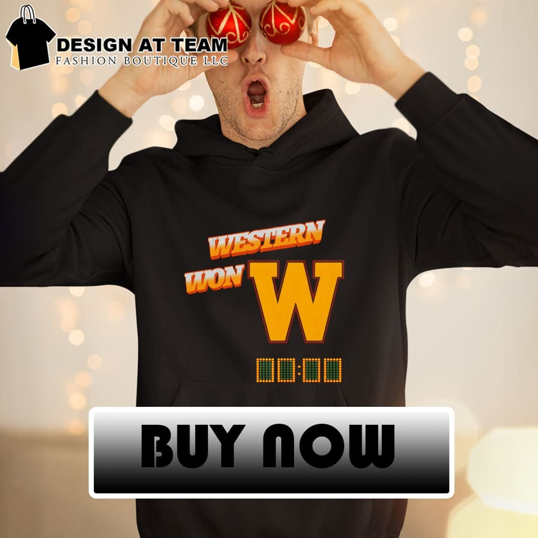 Western Won Michigan Wolverines 00 00 shirt