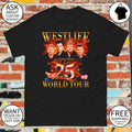 Westlife 25th Anniversary Tour 2026 shirt