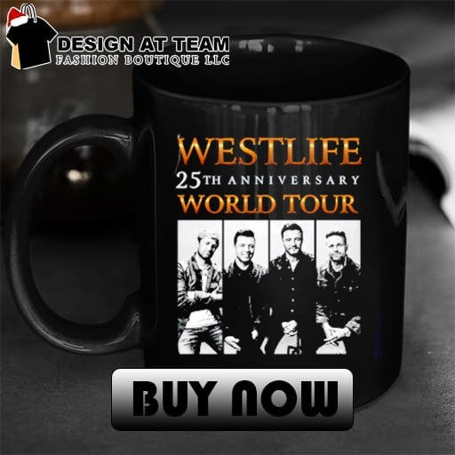 Westlife Concert 2026 Westlife 25th Anniversary Tour shirt