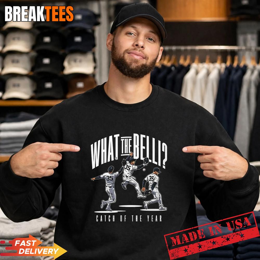 What The Belli Cody Bellinger Catch of the Year New York Yankees Baseball