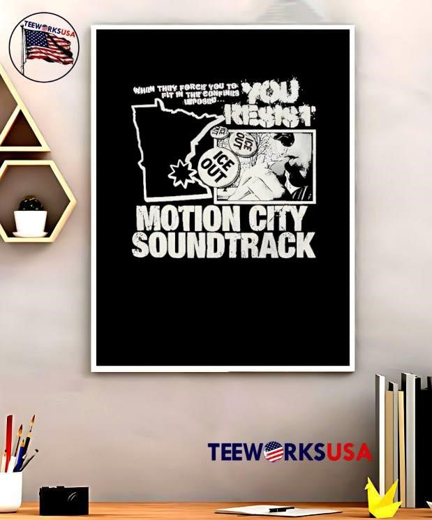 When they force you to fit in the confines You resist Minnesota Motion City Soundtrack shirt