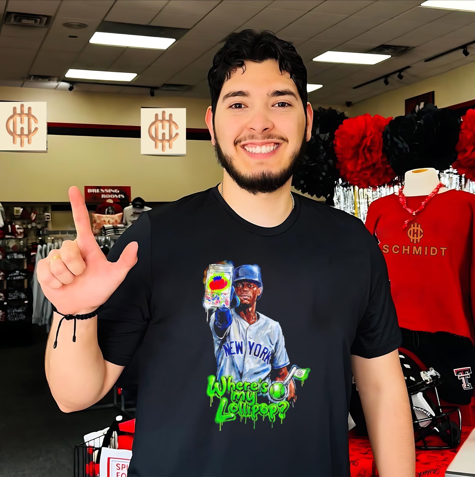 Where’s My Lollipop New York Mets Baseball Player shirt