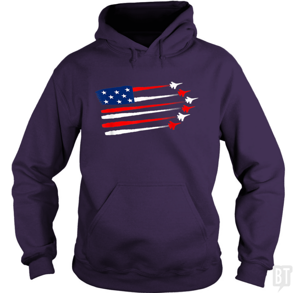 Fighter Jet American Hoodie