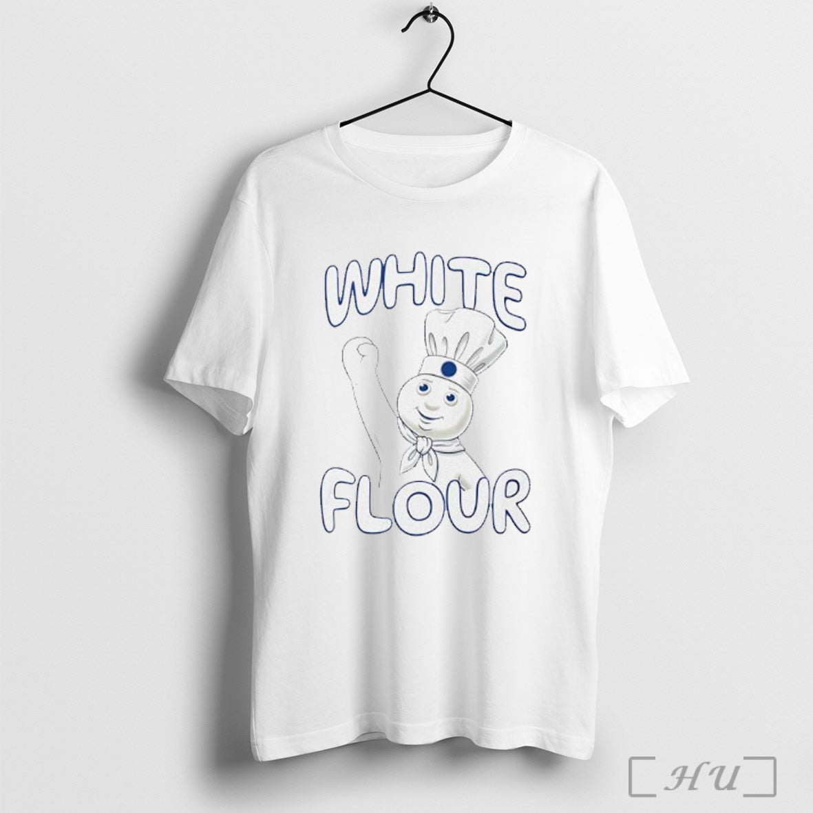 White Flour Pillsbury Doughboy T Shirt