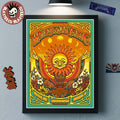 Widespread Panic Morrison Colorado 2026 Event Merch Poster At Red Rocks Amphitheatre From June 26 To 28 2026 The Sun Poster Canvas
