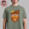 Widespread Panic Morrison Colorado 2026 Event Merch Tee At Red Rocks Amphitheatre From June 26 To 28 2026 Red Rocks Logo Green T-Shirt