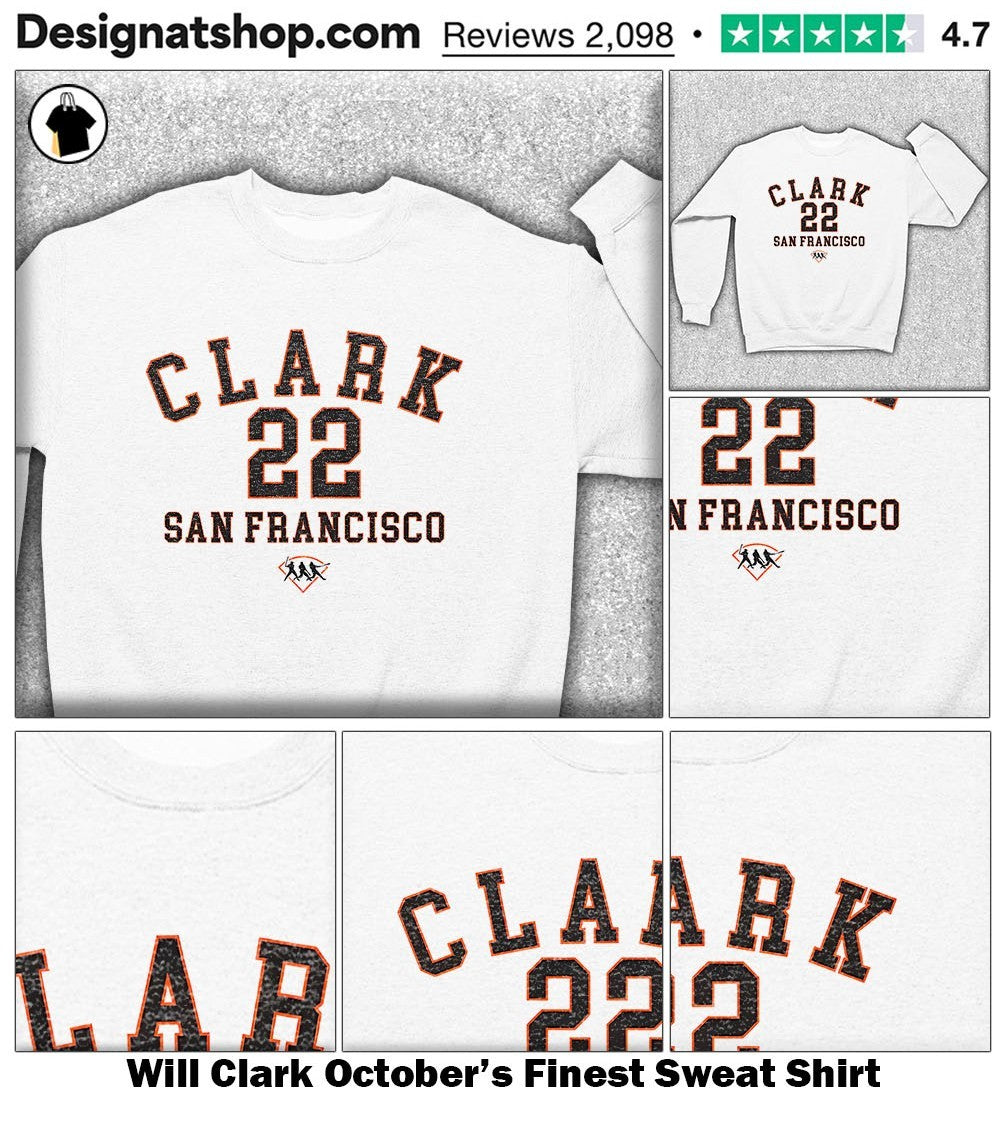Will Clark October’s Finest shirt