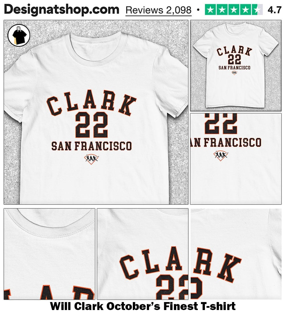 Will Clark October’s Finest shirt