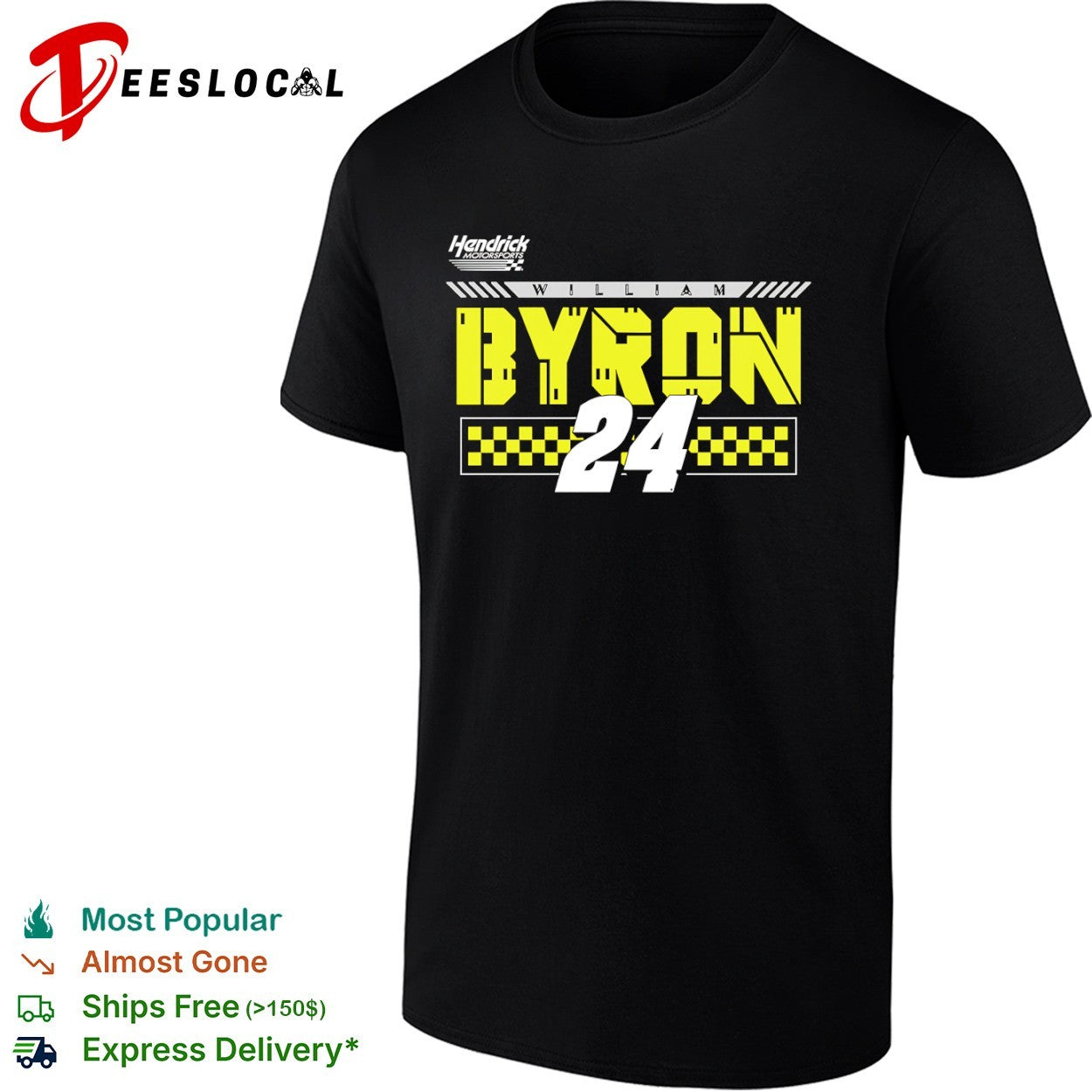 William Byron Hendrick Motorsports number 24 shirt
