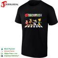 Wisconsin Badgers Bucks Brewers Packers mascots crossing shirt