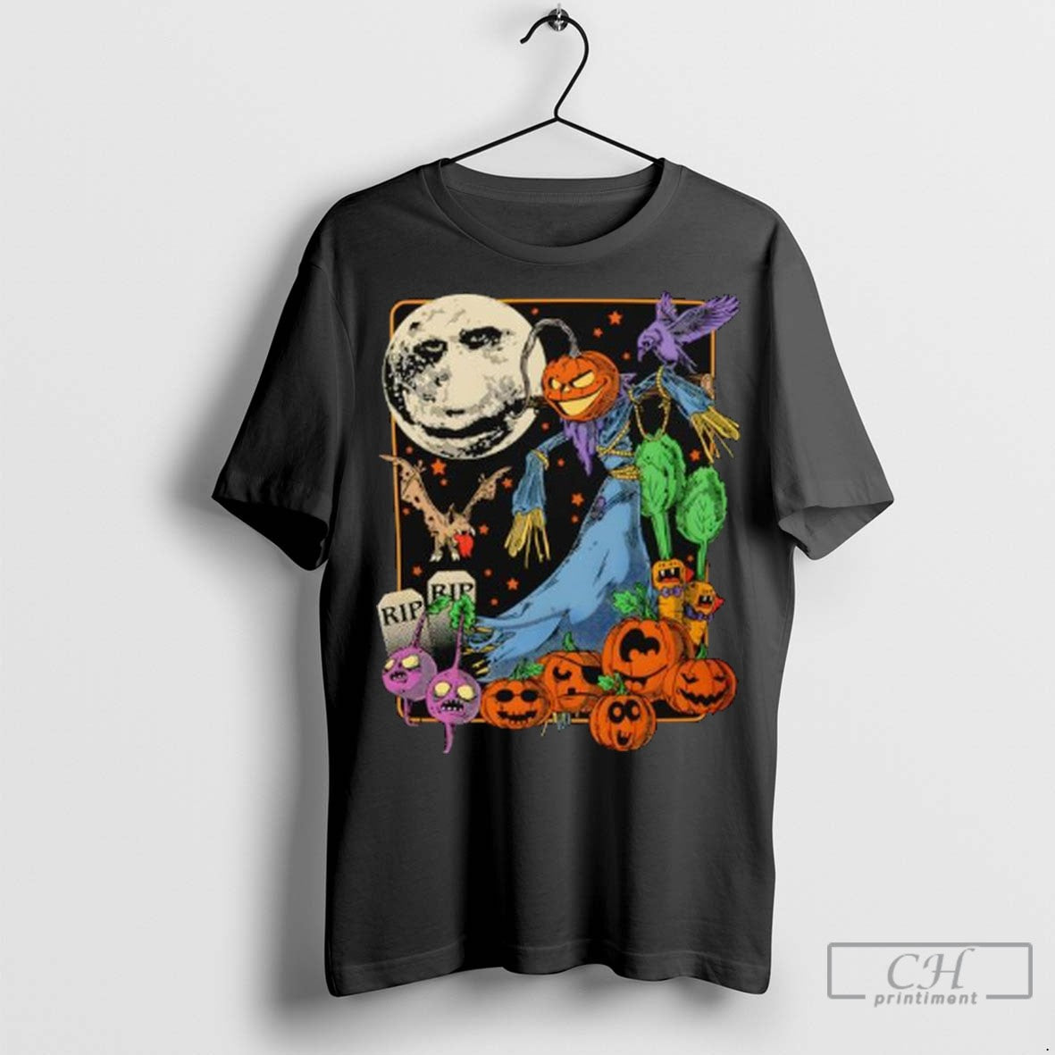 Wizard101 Harvest Lord Halloween Graphic T Shirt Jpg