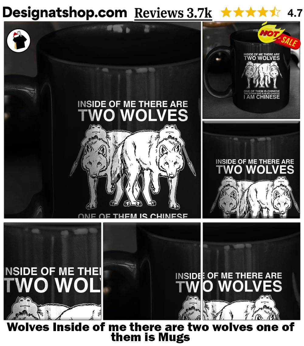 Wolves Inside of me there are two wolves one of them is shirt