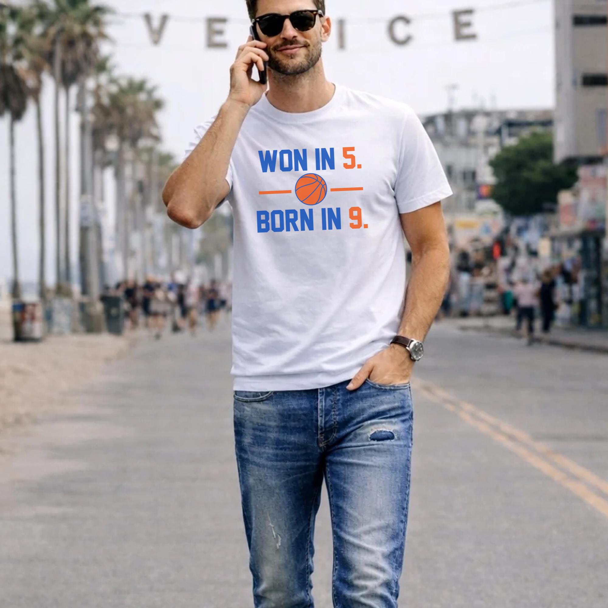 Won In 5 Born In 9 Shirt