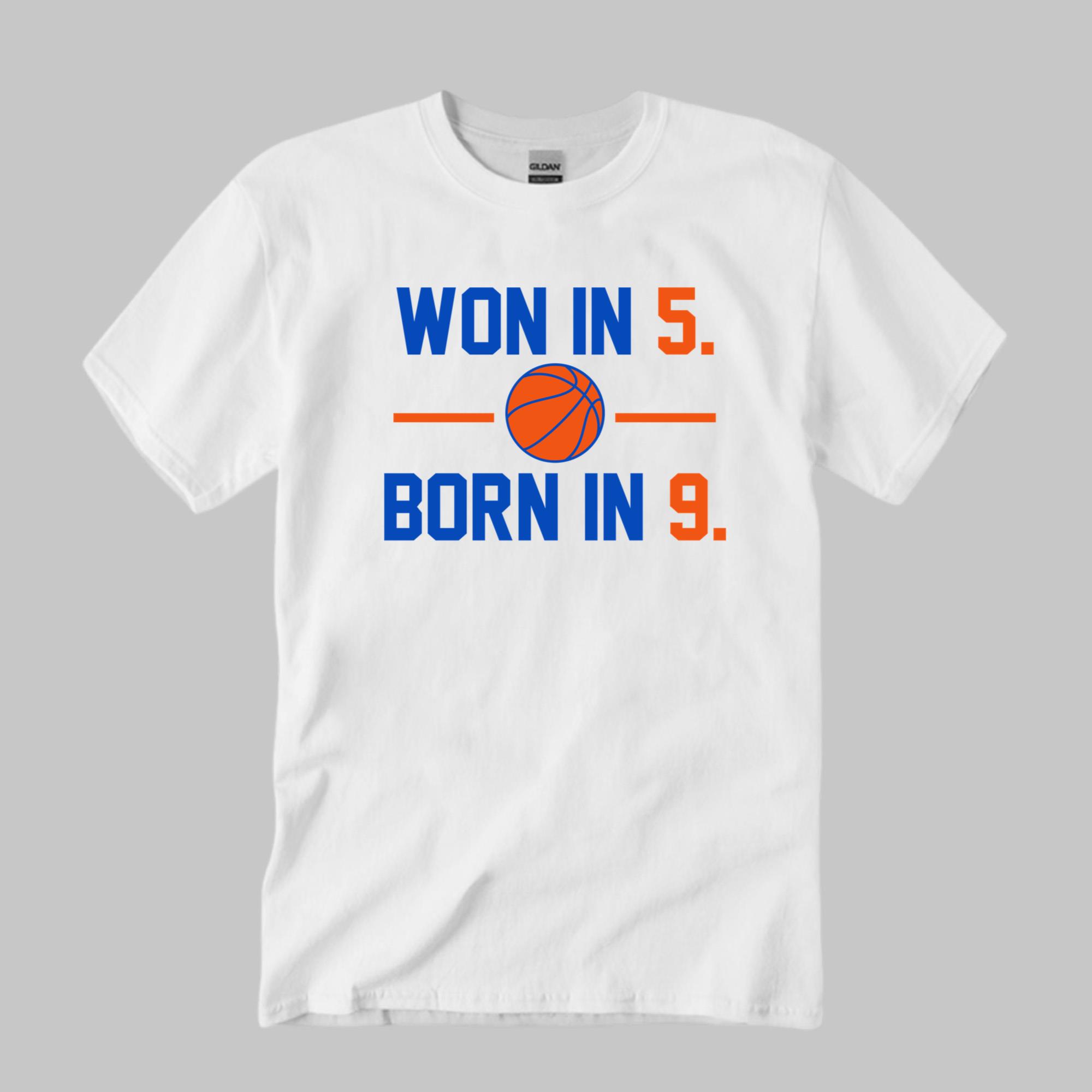 Won In 5 Born In 9 Shirt