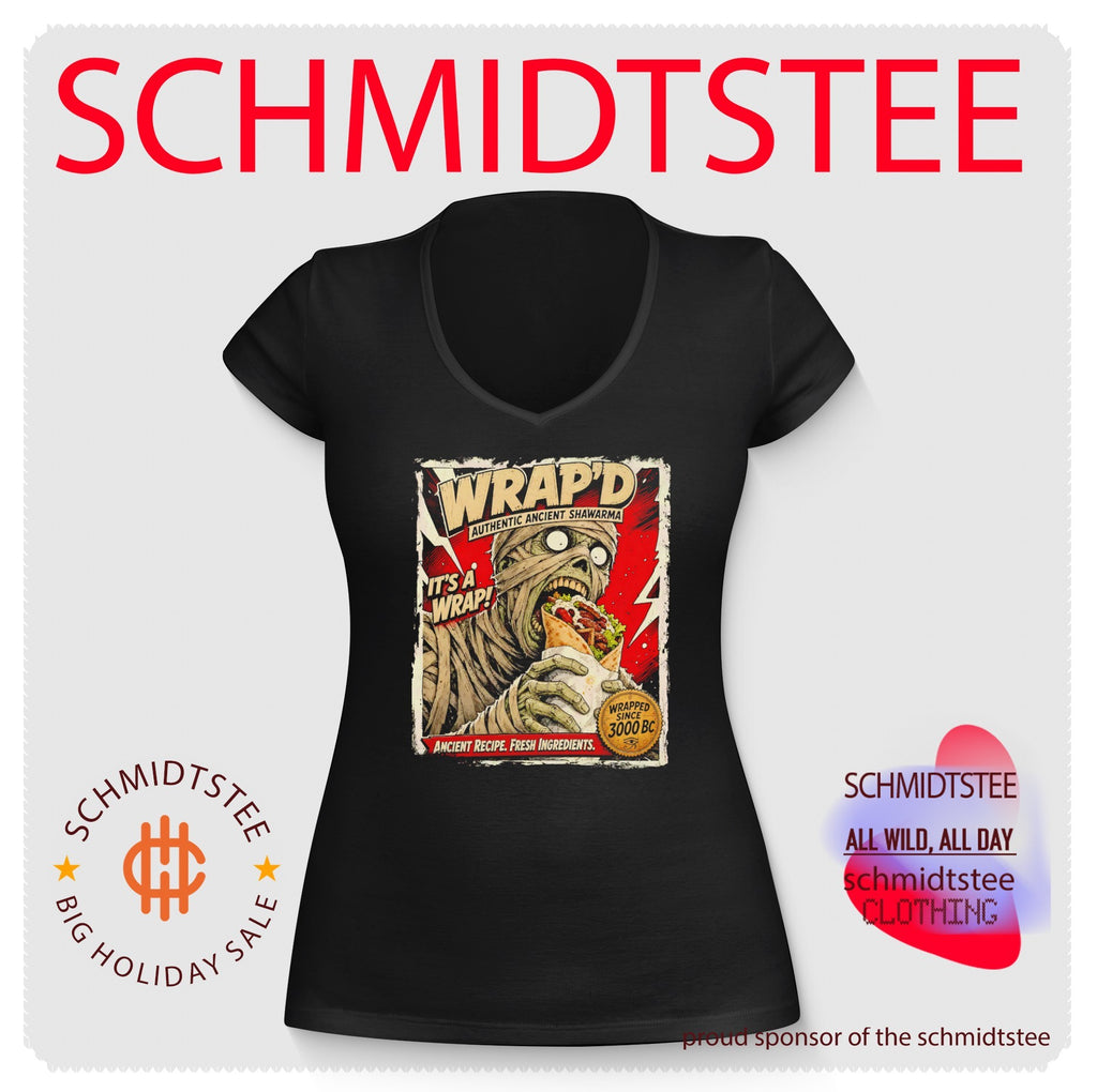 Wrap’d Authentic Ancient Shawarma Mummy Eating shirt