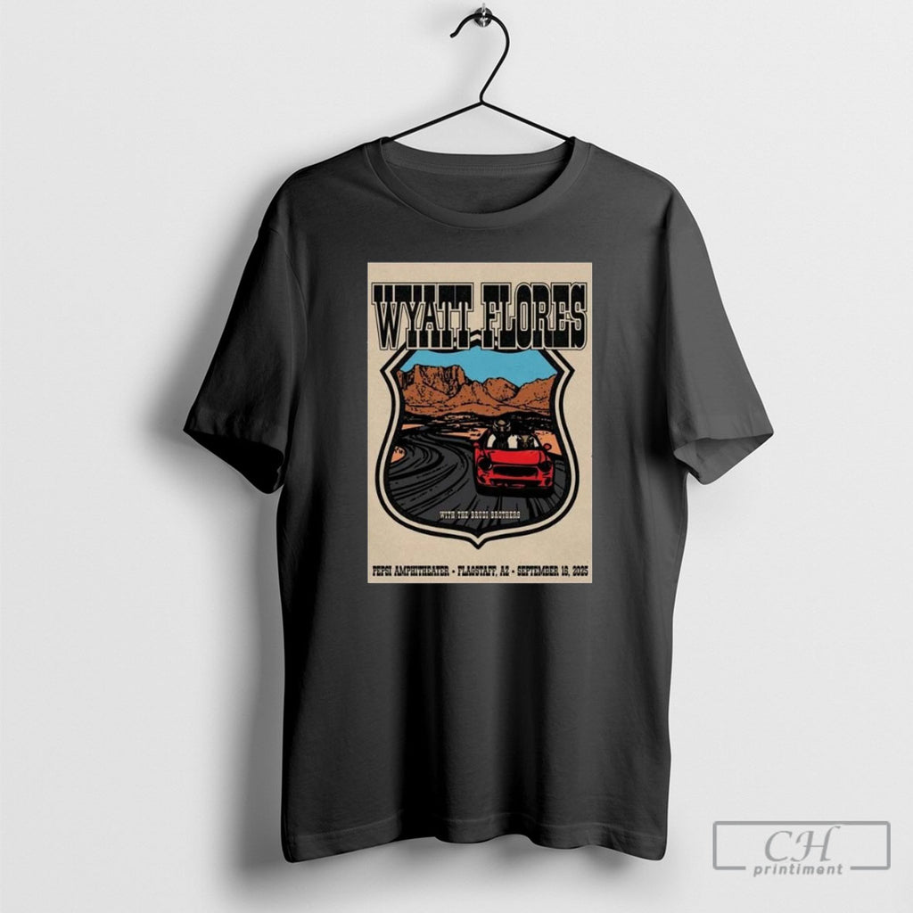 Wyatt Flores Pepsi Amphitheater In Flagstaff Az September 16 2025 Shirt Sweater