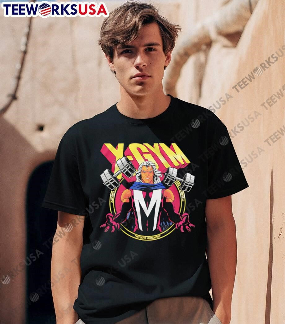 X-Gym Magneto Mutatis Mutandis Xavier’s School New York Mutant shirt