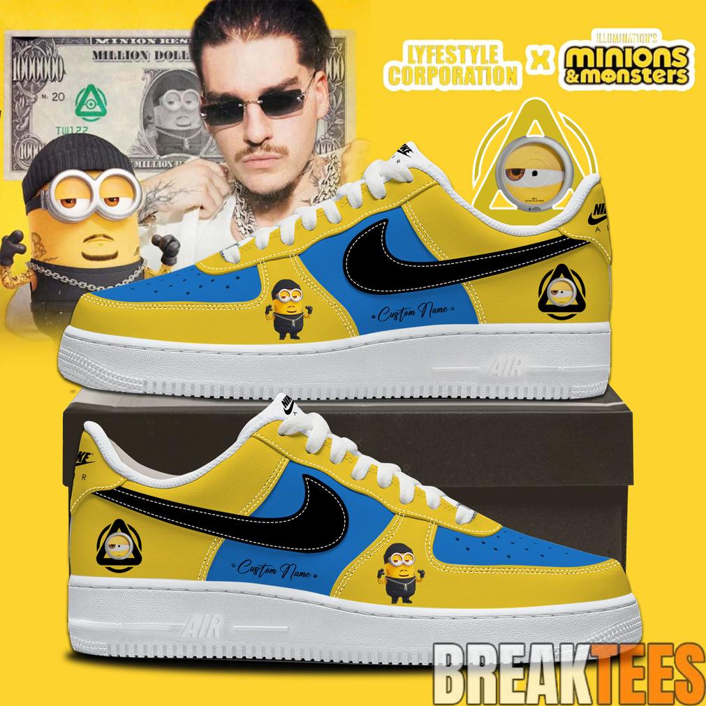YEAT Lifestyle Corporation x Minions Monster Custom AF1 Sneaker