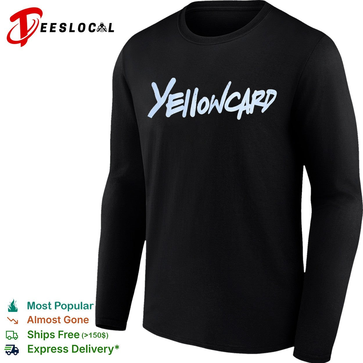 Yellowcard Band Logo shirt