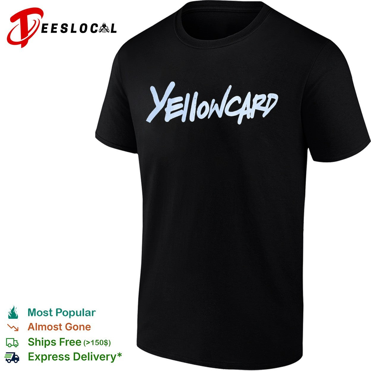 Yellowcard Band Logo shirt