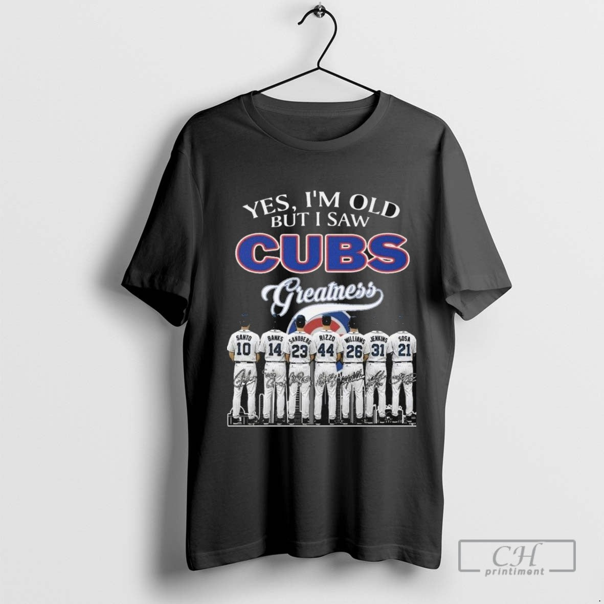 Yes Im Old But I Saw Chicago Cubs Greatness Santo Banks Sandberg Rizzo Williams Jenkins