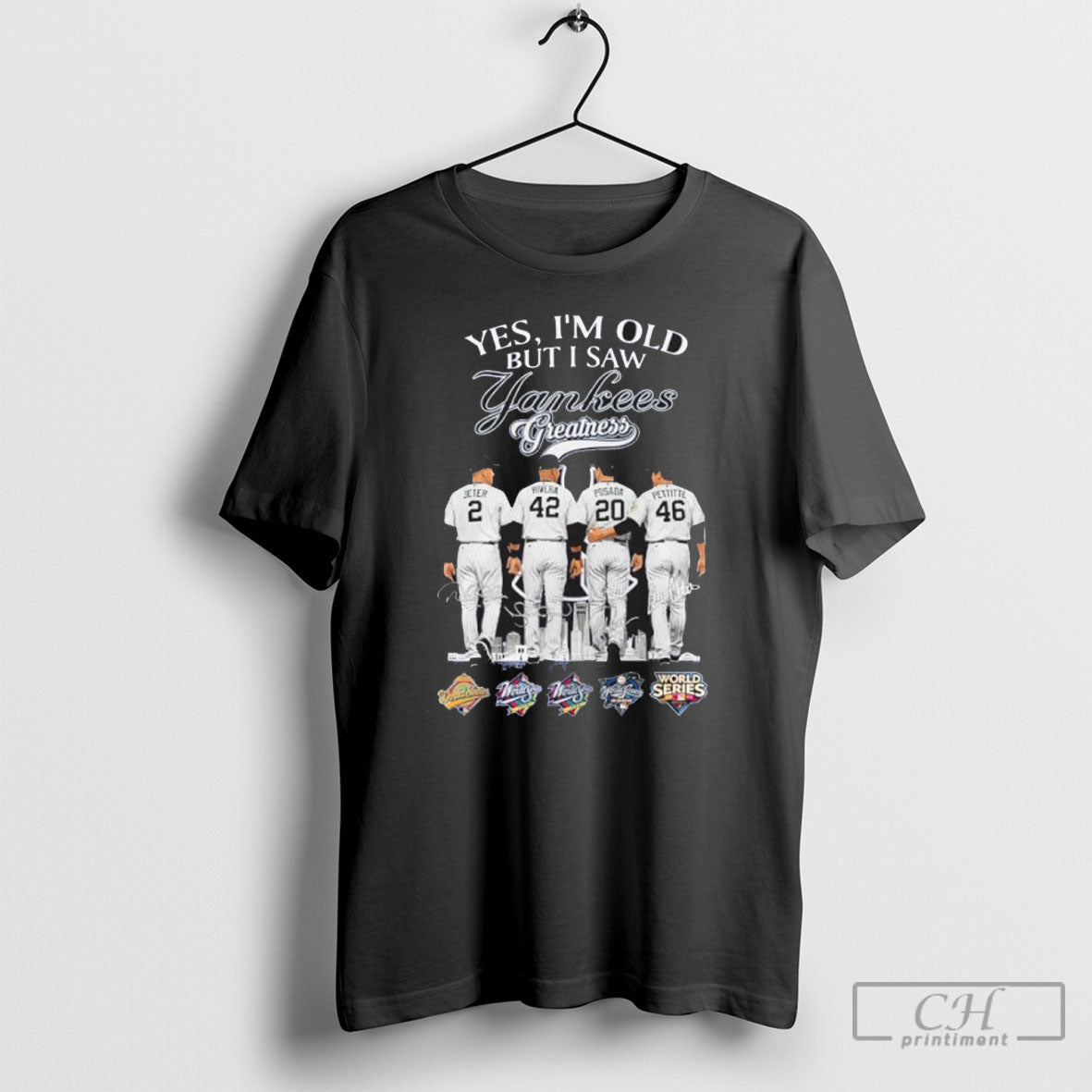 Yes Im Old But I Saw New York Yankees Derek Jeter Mariano Rivera Jorge Posada