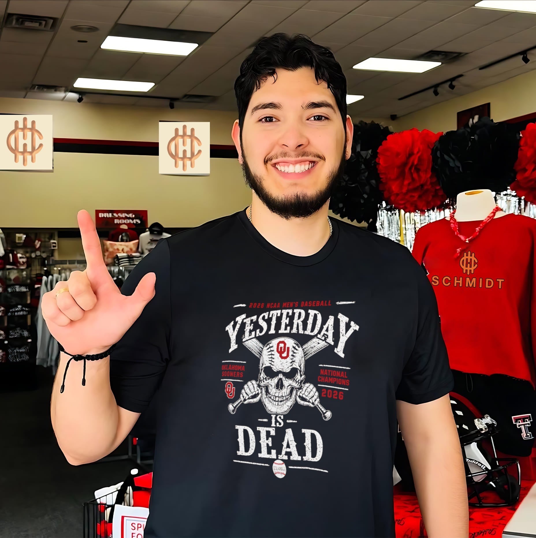 Yesterday Is Dead Oklahoma Sooners 2026 NCAA Men’s Baseball National Champions shirt