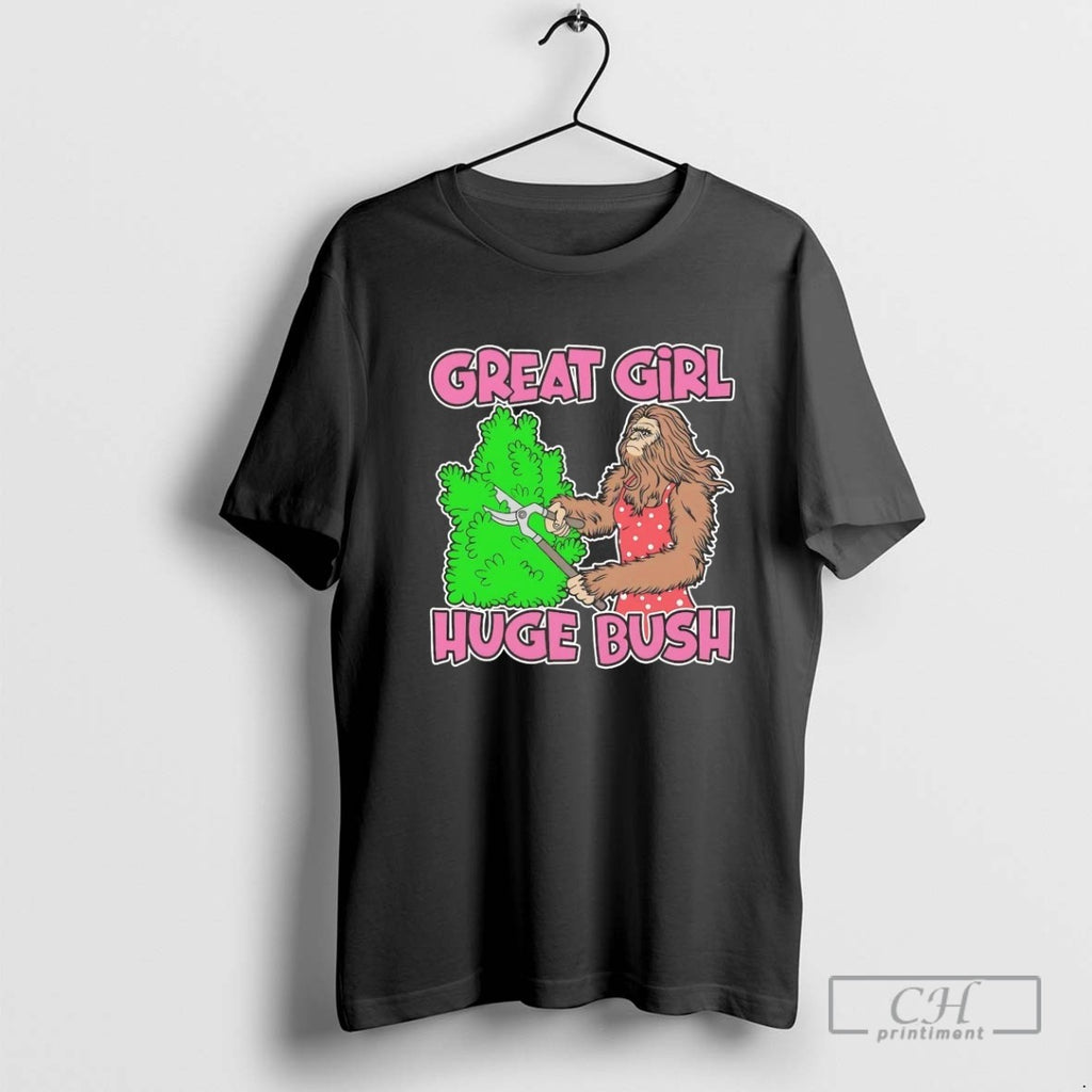Yeti Great Girl Huge Bush