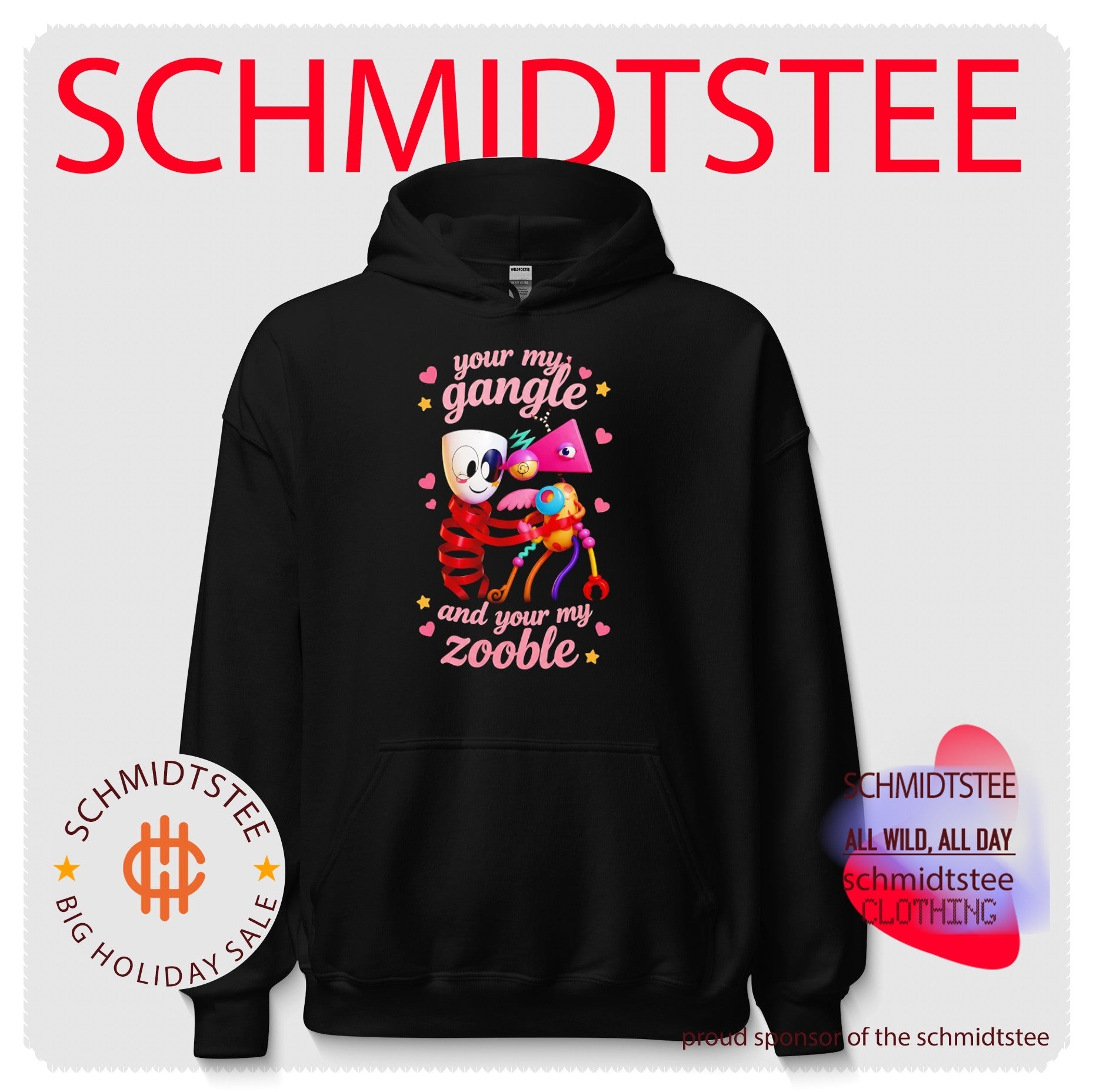 Your My Gangle and Your My Zooble The Amazing Digital Circus shirt