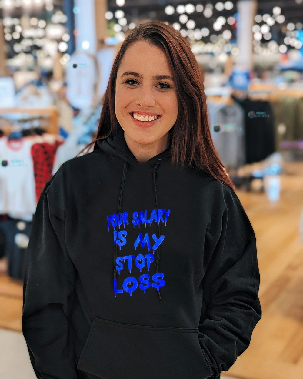 Your salary is my stop loss shirt
