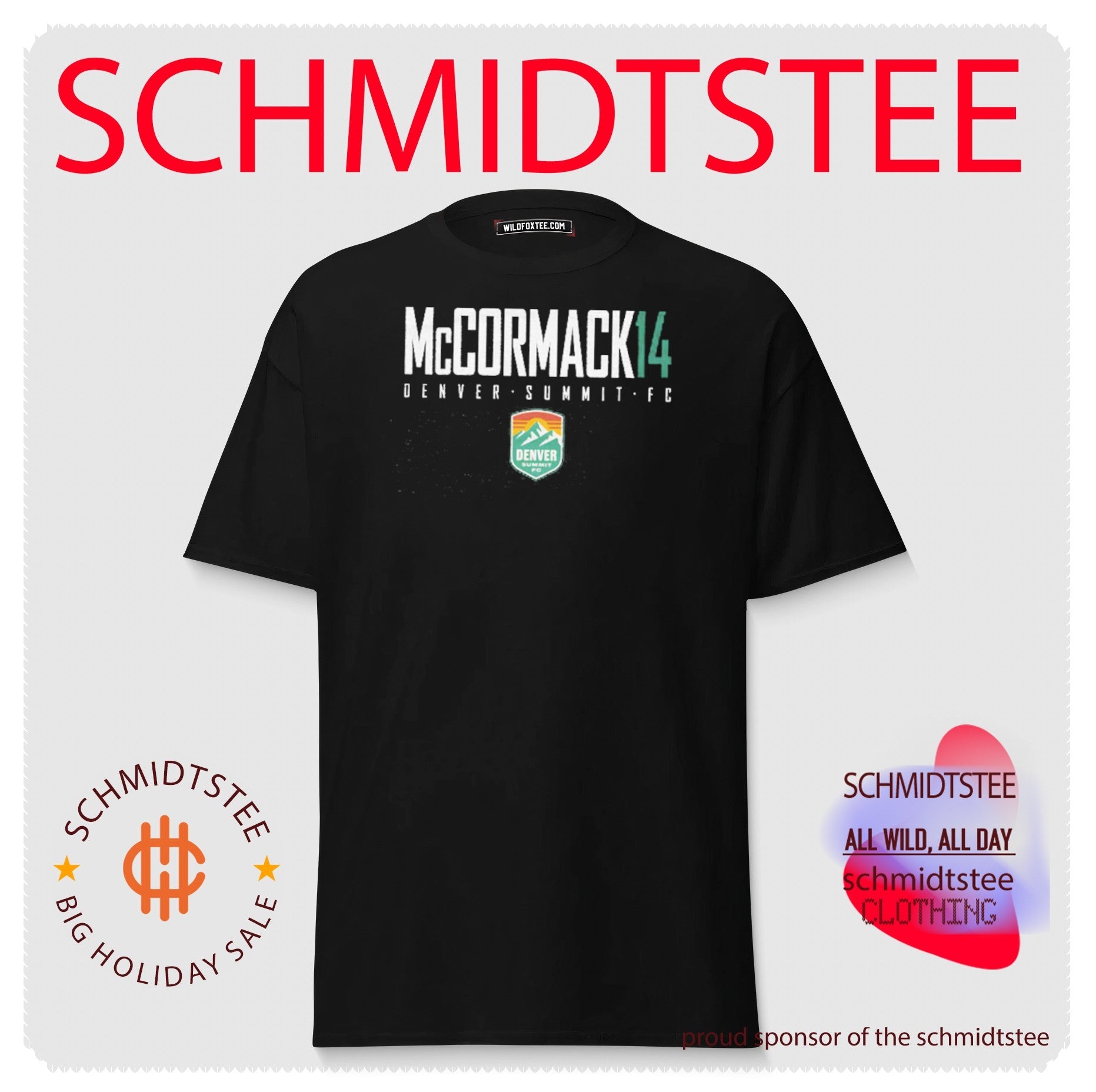 Yuna McCormack 14 Denver Summit FC Soccer Player shirt