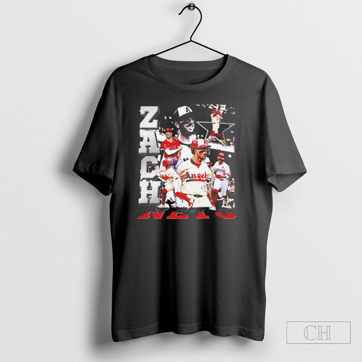 Zach Neto Los Angeles Angels Mlb Graphic Shirt Tee