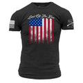 CFP Men's Land Of The Free Tee - Charcoal