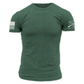 Basic T-Shirt - Heather Forest Green